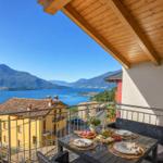Panoramablick vom Balkon