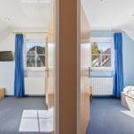 Blick auf die beiden Schlafzimmer