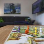 Ferienhaus verfügt über verschiedene Spiele