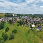 Schnett aus der Vogelperspektive