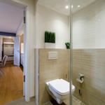 Badezimmer: Dusche, WC, Haartrockner