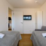 Schlafzimmer 2: Einzelbett (2 x 90 x200), Smart-TV (Netflix-fähig)