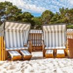 Strandkörbe am Strand