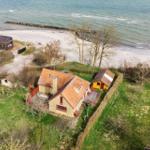 Haus mit Garten und Blick auf die Landschaft