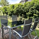Möblierte Terrasse