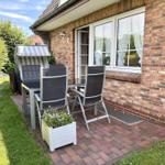 Möblierte Terrasse