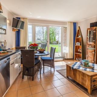 Ferienwohnung Ostseeurlaub Bork direkt am Strand inkl. Strandkorb - Kronsgaard