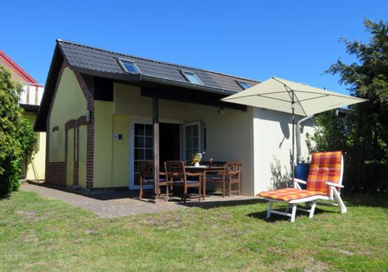 Ferienhaus Honigtopf Häuschen: Terrasse, Ausblick
